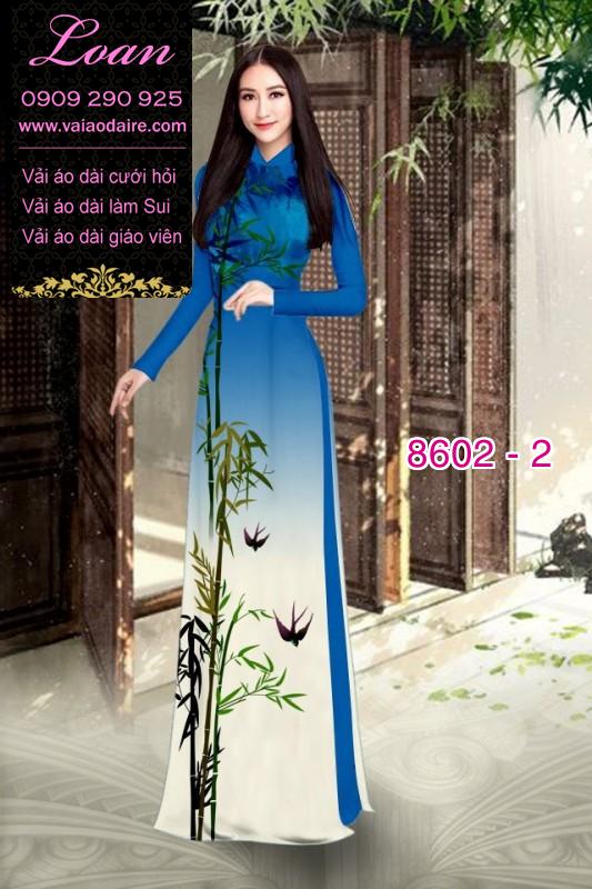 Vải áo dài hoa 3D Vải áo dài hoa 3D