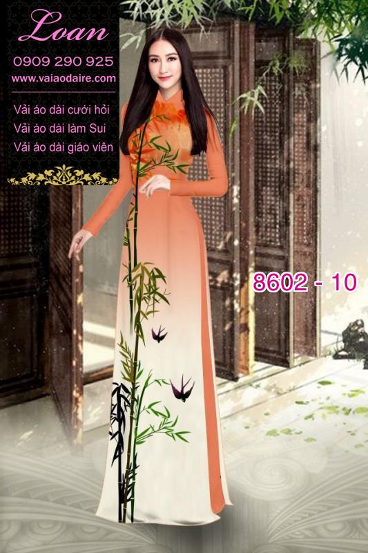 Vải áo dài hoa 3D Vải áo dài hoa 3D