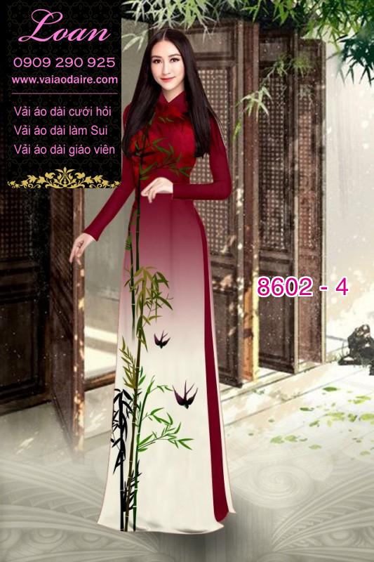 Vải áo dài hoa 3D Vải áo dài hoa 3D