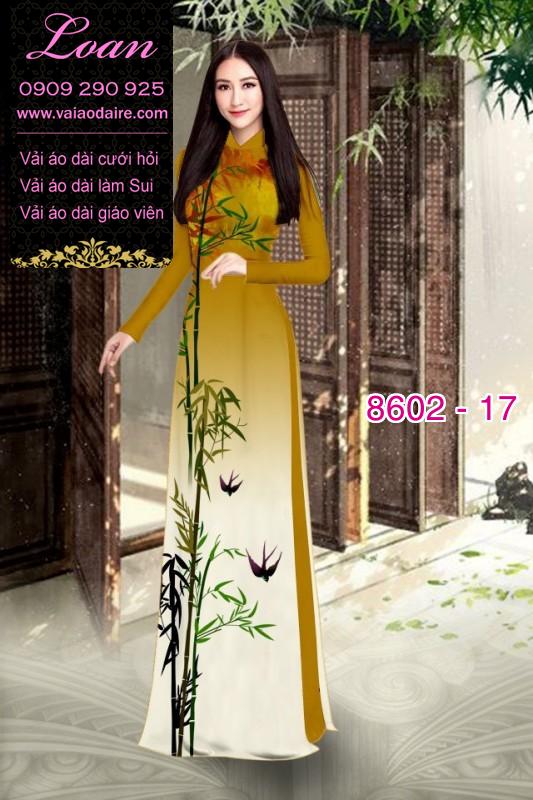 Vải áo dài hoa 3D Vải áo dài hoa 3D