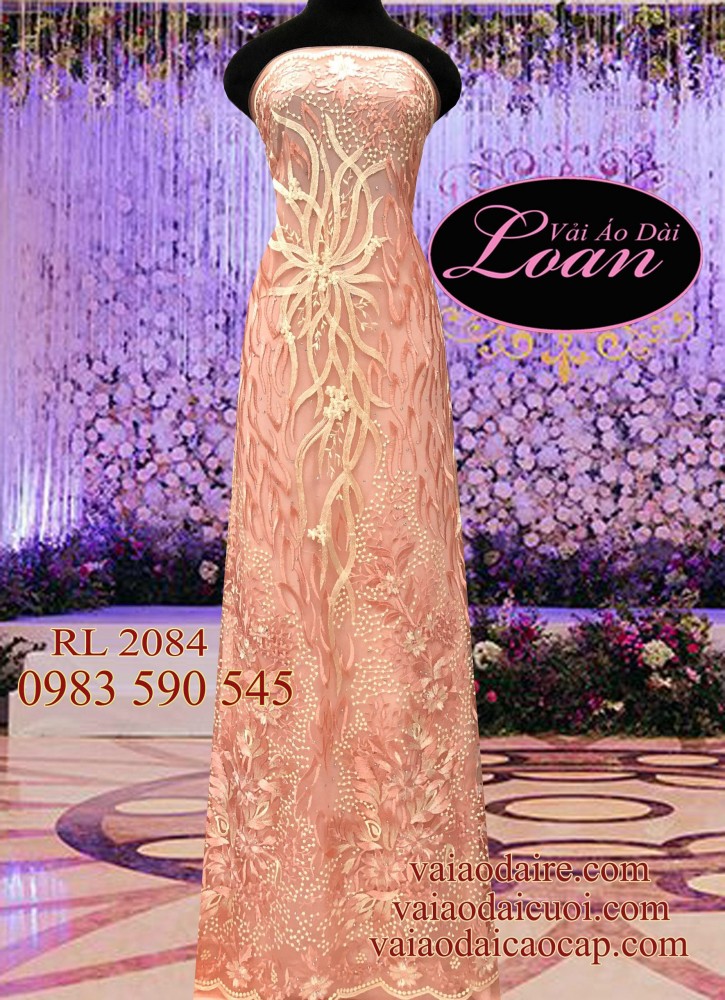 Vải áo dài ren cao cấp