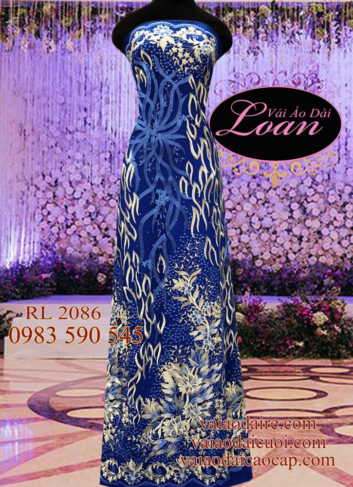 Vải áo dài ren cao cấp