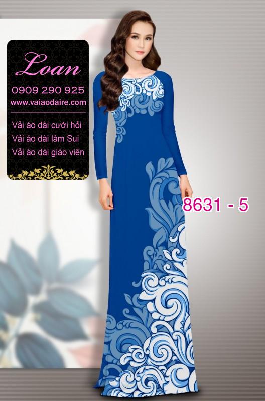 Vải áo dài hoa văn đẹp