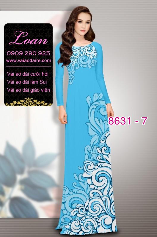 Vải áo dài hoa văn đẹp
