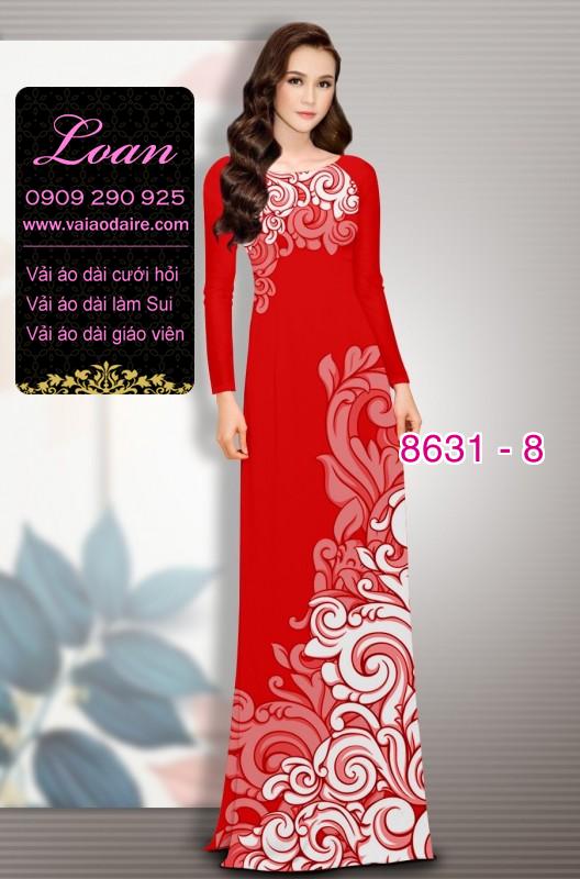 Vải áo dài hoa văn đẹp