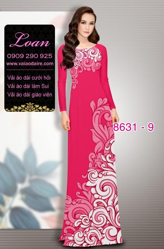 Vải áo dài hoa văn đẹp