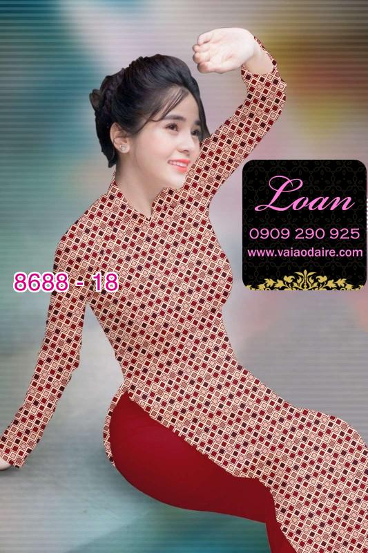 Vải áo dài ca rô