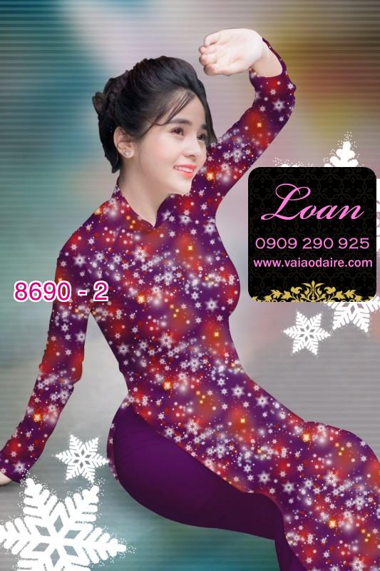 Vải áo dài Noel 2020 Vải áo dài Noel 2020