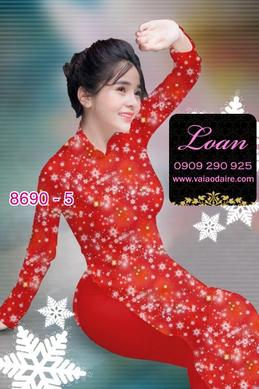 Vải áo dài Noel 2020 Vải áo dài Noel 2020