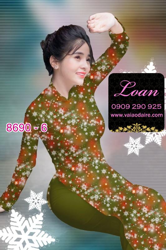 Vải áo dài Noel 2020 Vải áo dài Noel 2020