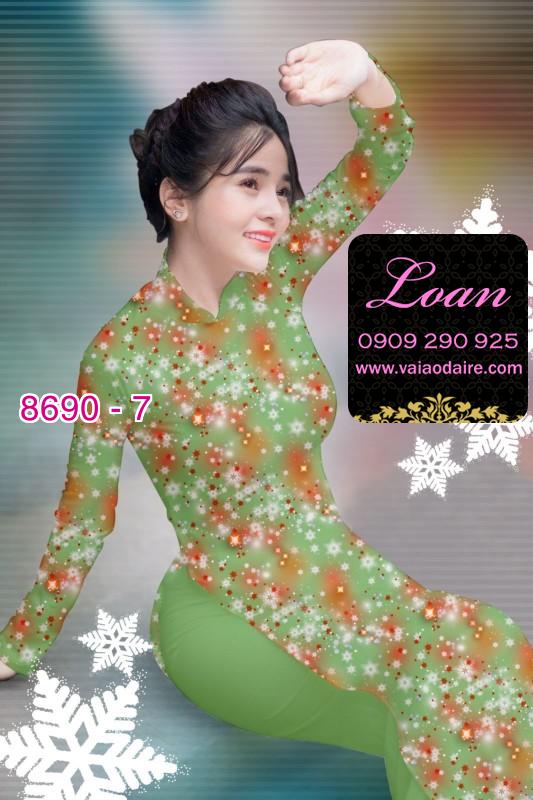 Vải áo dài Noel 2020 Vải áo dài Noel 2020