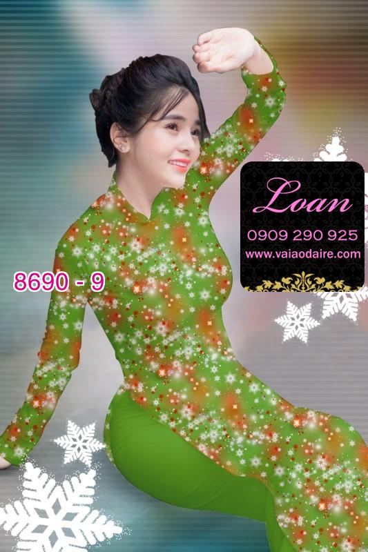 Vải áo dài Noel 2020 Vải áo dài Noel 2020