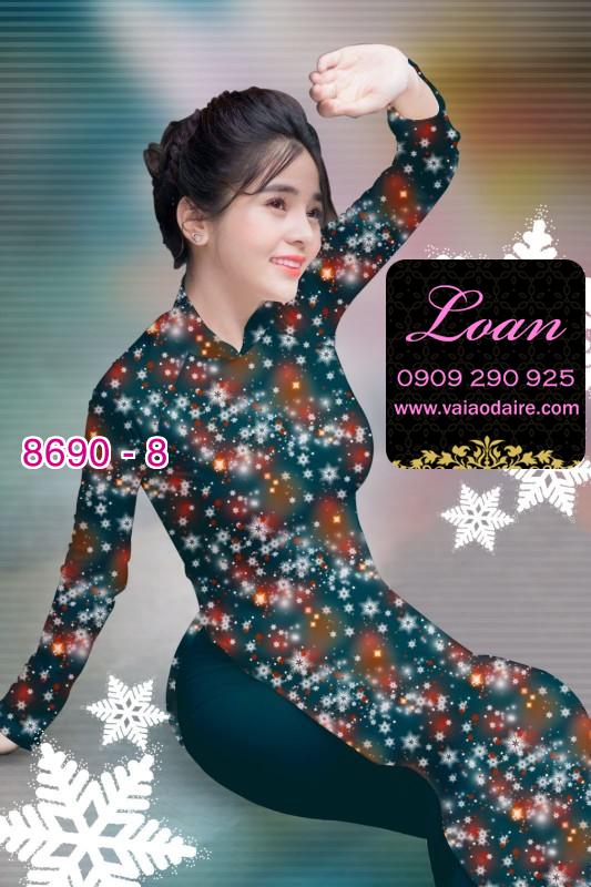 Vải áo dài Noel 2020 Vải áo dài Noel 2020