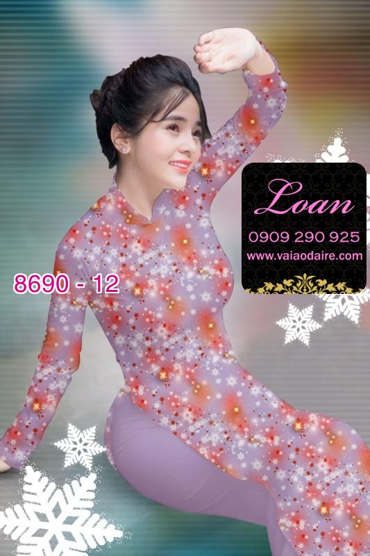 Vải áo dài Noel 2020 Vải áo dài Noel 2020
