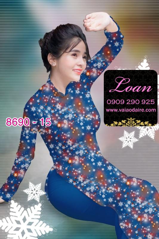 Vải áo dài Noel 2020 Vải áo dài Noel 2020