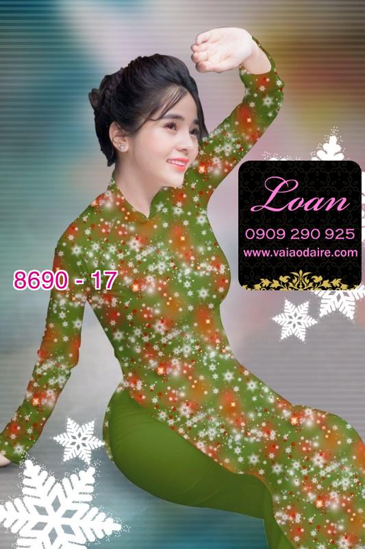 Vải áo dài Noel 2020 Vải áo dài Noel 2020