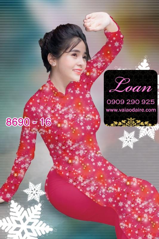 Vải áo dài Noel 2020 Vải áo dài Noel 2020
