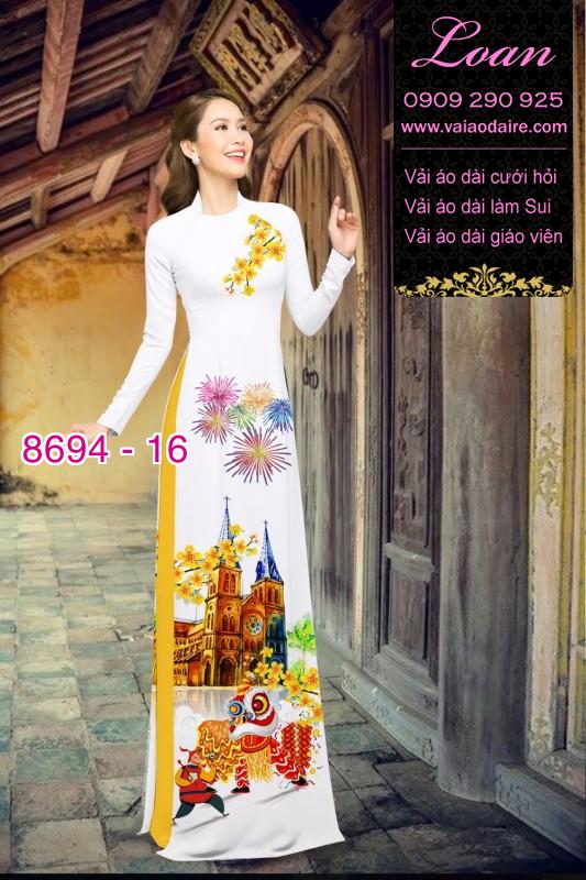 Vải áo dài tết 2020
