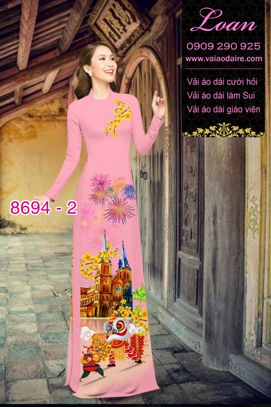 Vải áo dài tết 2020