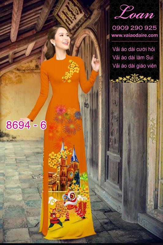 Vải áo dài tết 2020