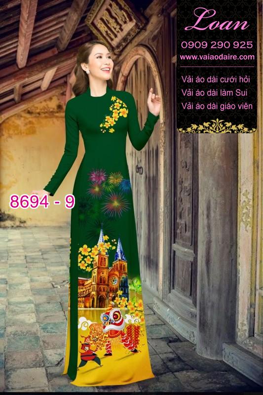 Vải áo dài tết 2020