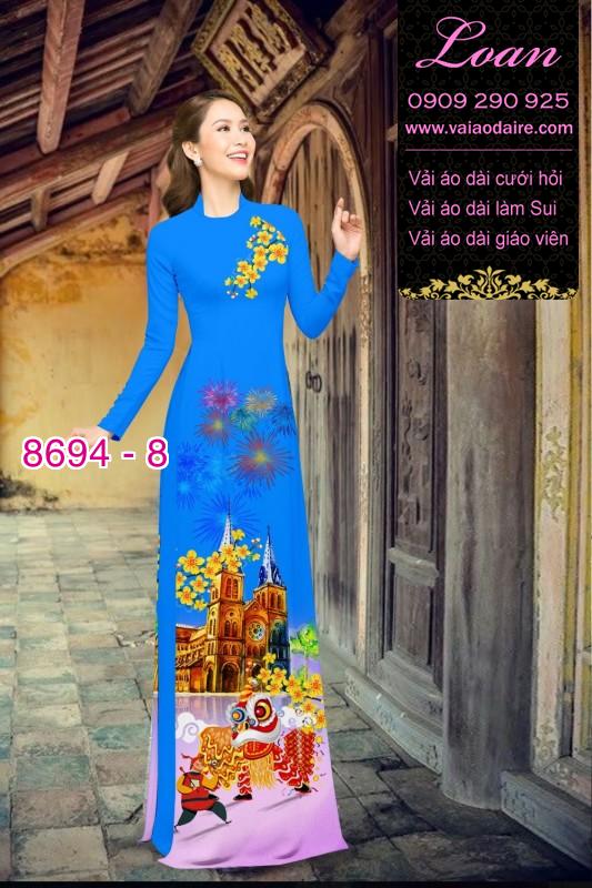 Vải áo dài tết 2020