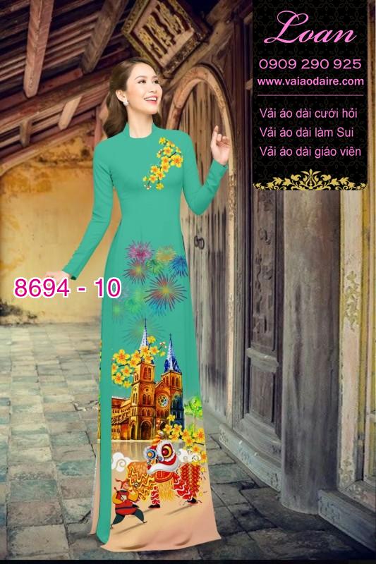 Vải áo dài tết 2020