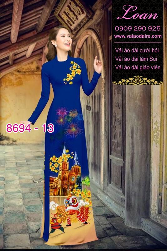 Vải áo dài tết 2020