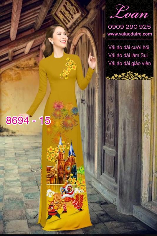 Vải áo dài tết 2020