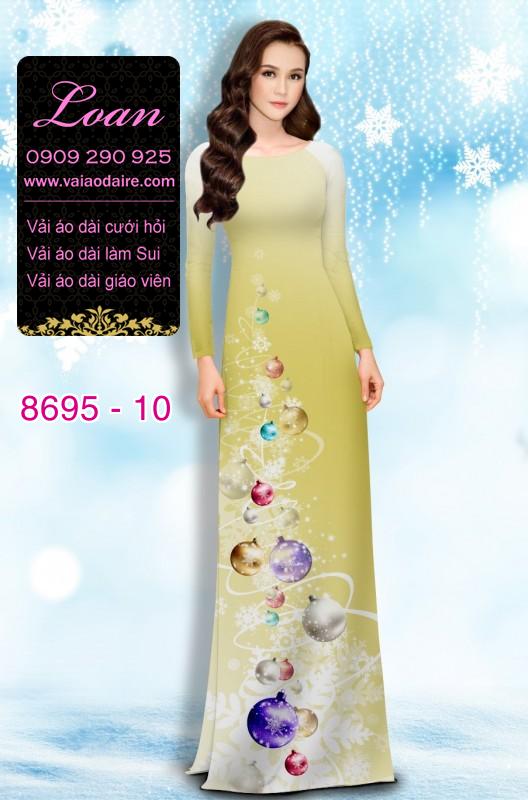 Vải áo dài Noel 2019