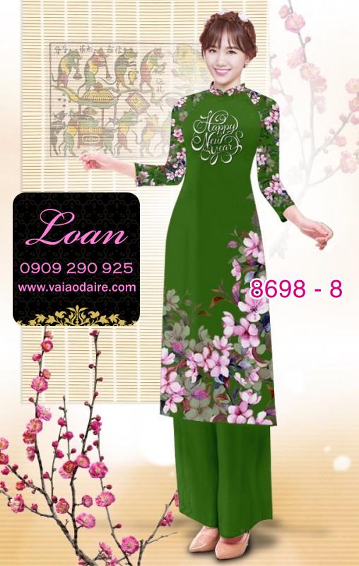 Vải áo dài cách tân tết