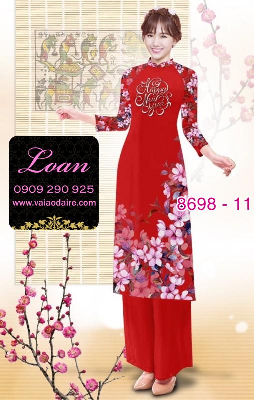 Vải áo dài cách tân tết