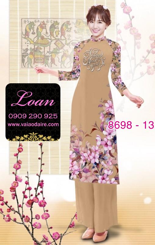 Vải áo dài cách tân tết