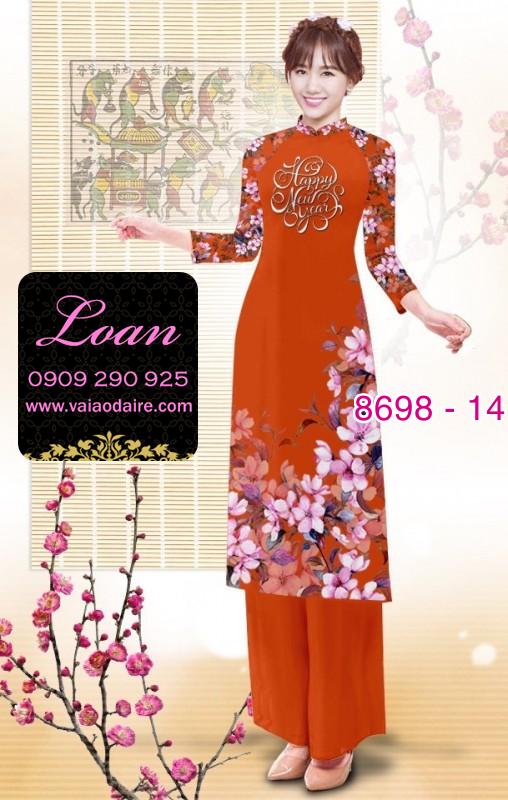 Vải áo dài cách tân tết