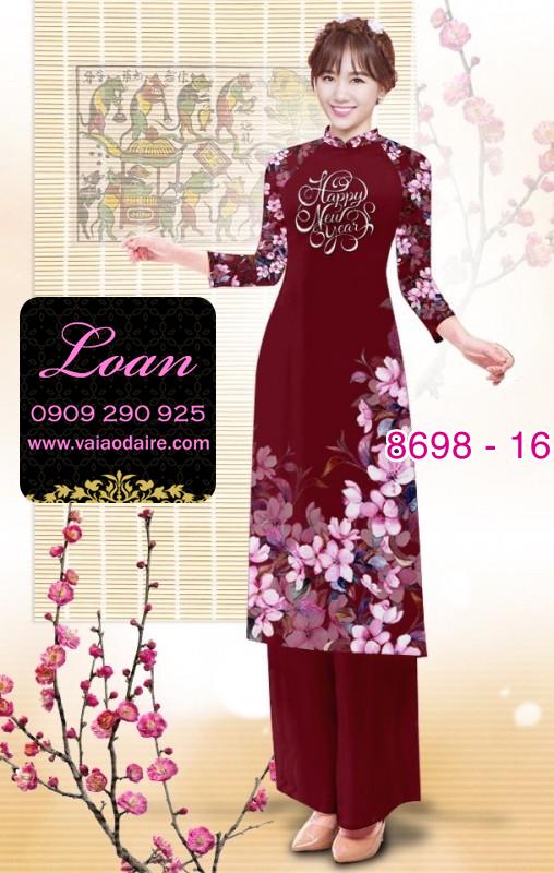 Vải áo dài cách tân tết
