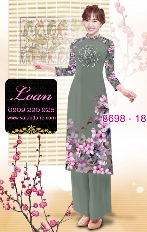 Vải áo dài cách tân tết