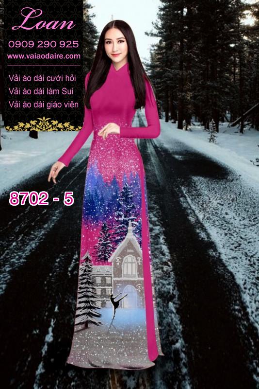Vải áo dài Noel 2019