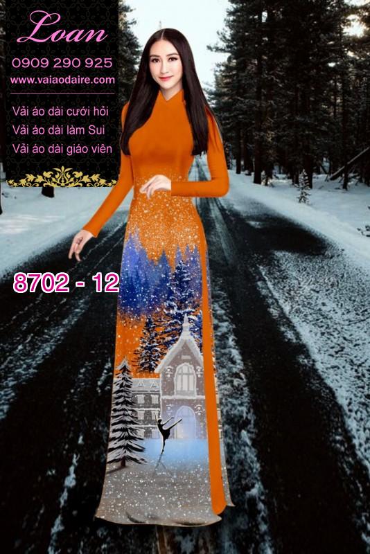 Vải áo dài Noel 2019