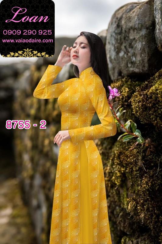 Vải áo dài hoa nhỏ Vải áo dài hoa nhỏ