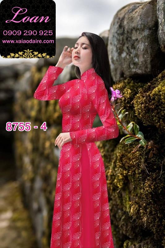 Vải áo dài hoa nhỏ Vải áo dài hoa nhỏ