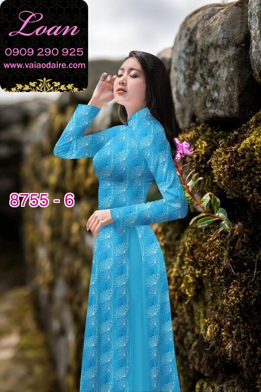 Vải áo dài hoa nhỏ Vải áo dài hoa nhỏ