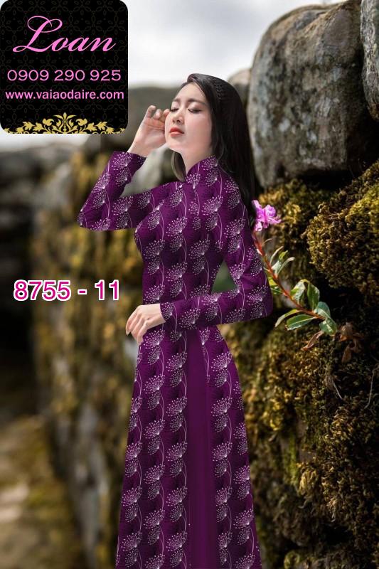 Vải áo dài hoa nhỏ Vải áo dài hoa nhỏ