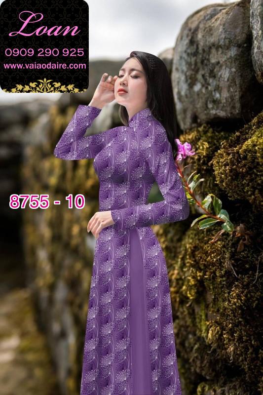 Vải áo dài hoa nhỏ Vải áo dài hoa nhỏ