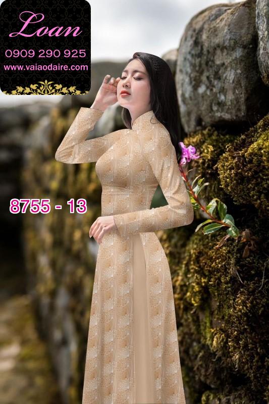 Vải áo dài hoa nhỏ Vải áo dài hoa nhỏ