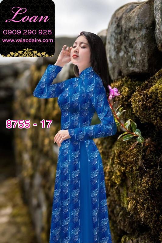 Vải áo dài hoa nhỏ Vải áo dài hoa nhỏ