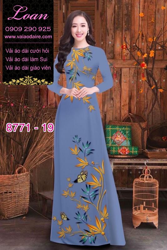 Vải áo dài bông Điên Điển