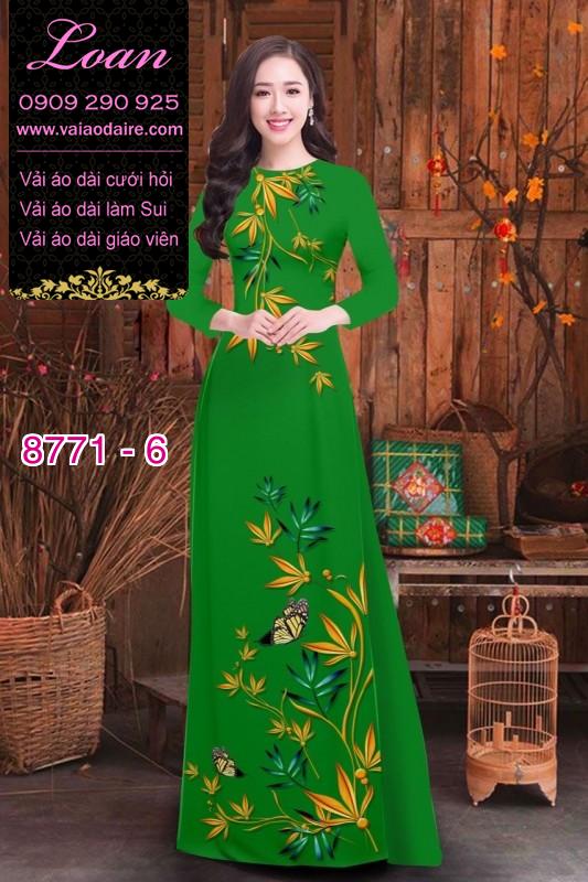 Vải áo dài bông Điên Điển