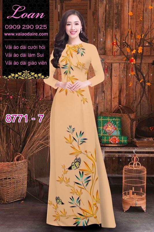 Vải áo dài bông Điên Điển