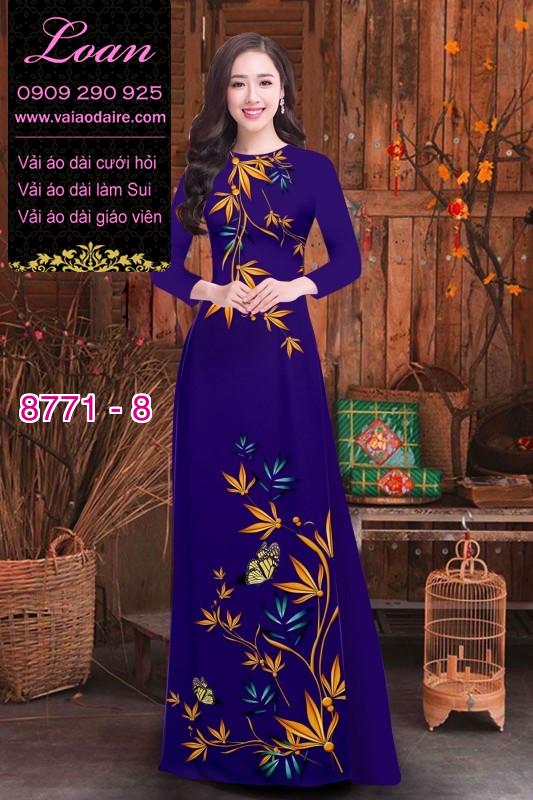Vải áo dài bông Điên Điển