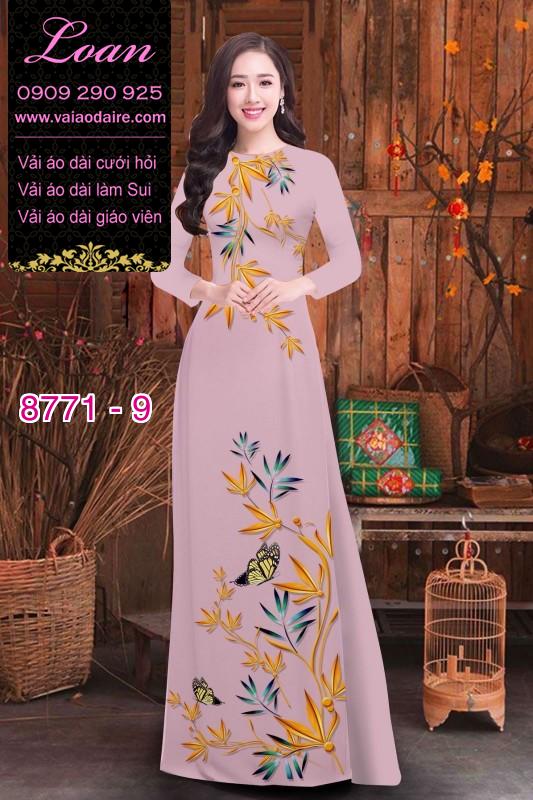 Vải áo dài bông Điên Điển